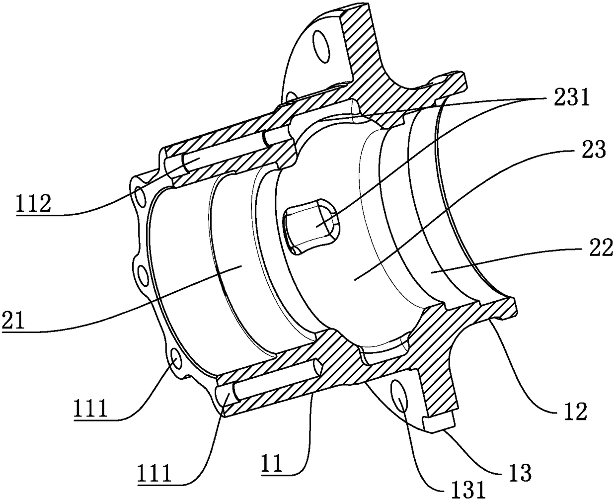 A Casting Process of Rear Axle Hub Connector