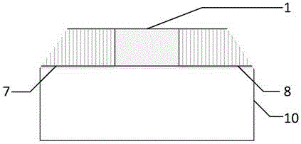 Ga2O3 material-based cap layer composite double-gate P-type metal-oxide-semiconductor field-effect transistor (PMOSFET) and preparation method thereof