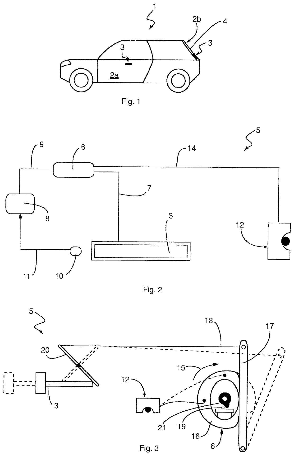 Lock system for a motor vehicle