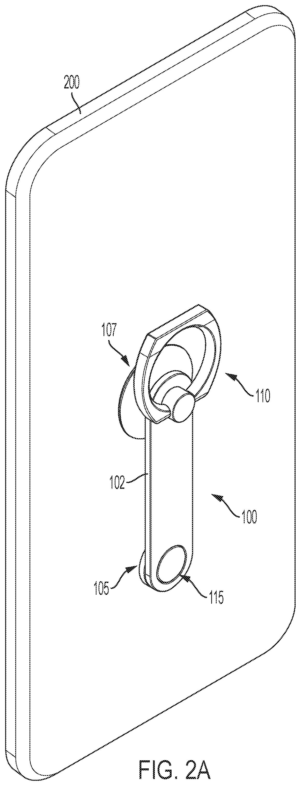 Movable attachment apparatus for holding a portable electronic device