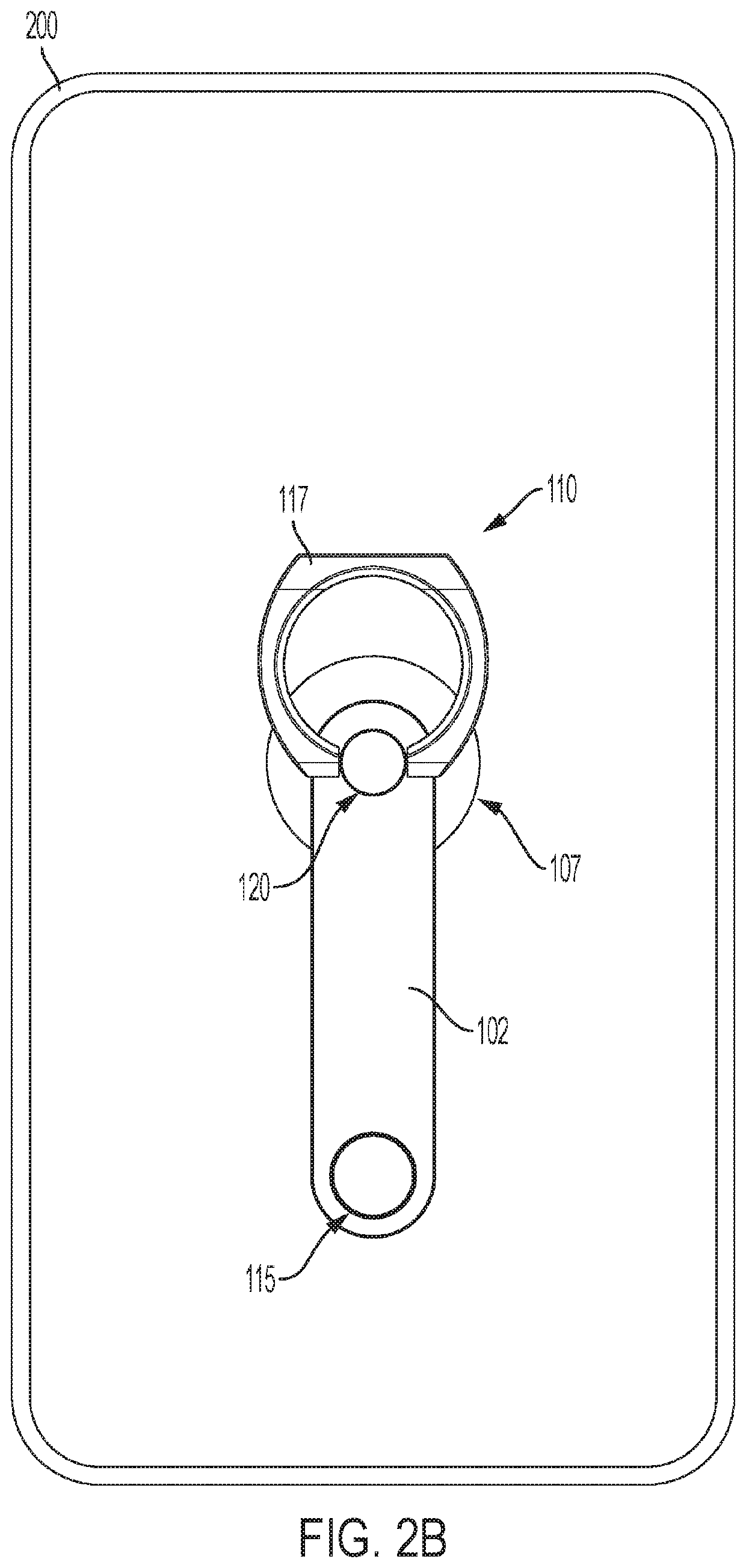 Movable attachment apparatus for holding a portable electronic device