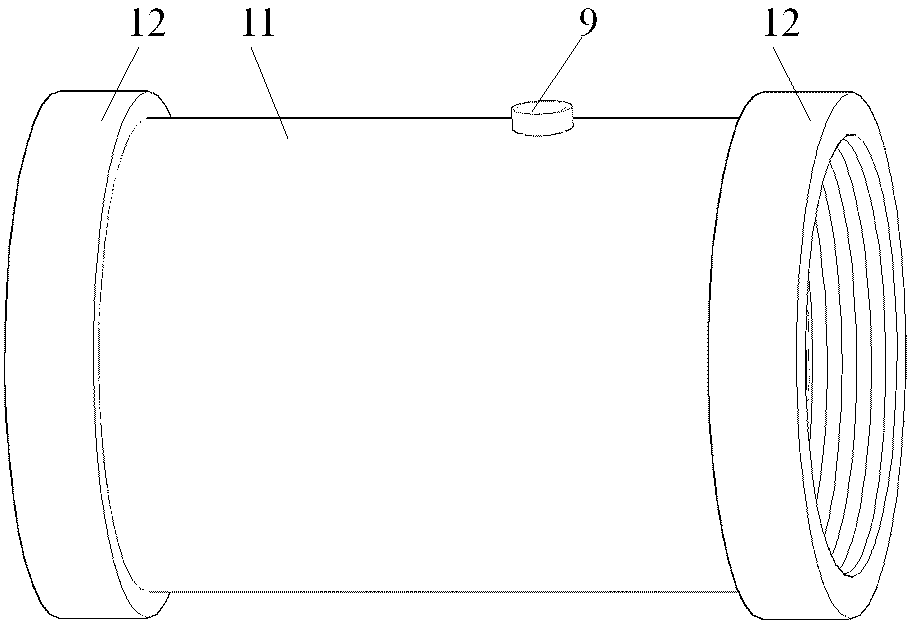 Method and device of improving online monitoring accuracy of engine oil metal abrasive particles