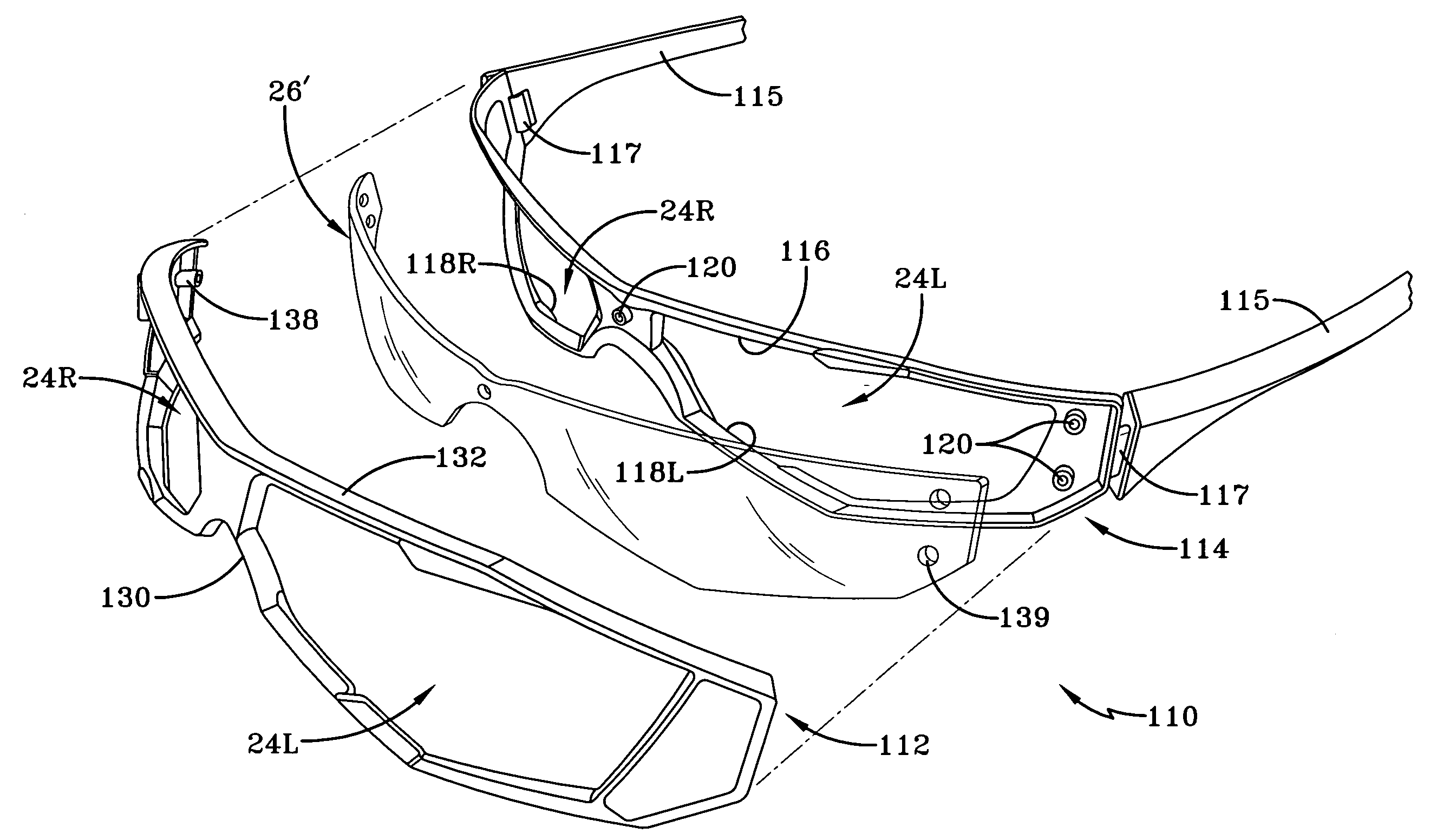 Eyewear incorporating lenses with electronically variable optical properties