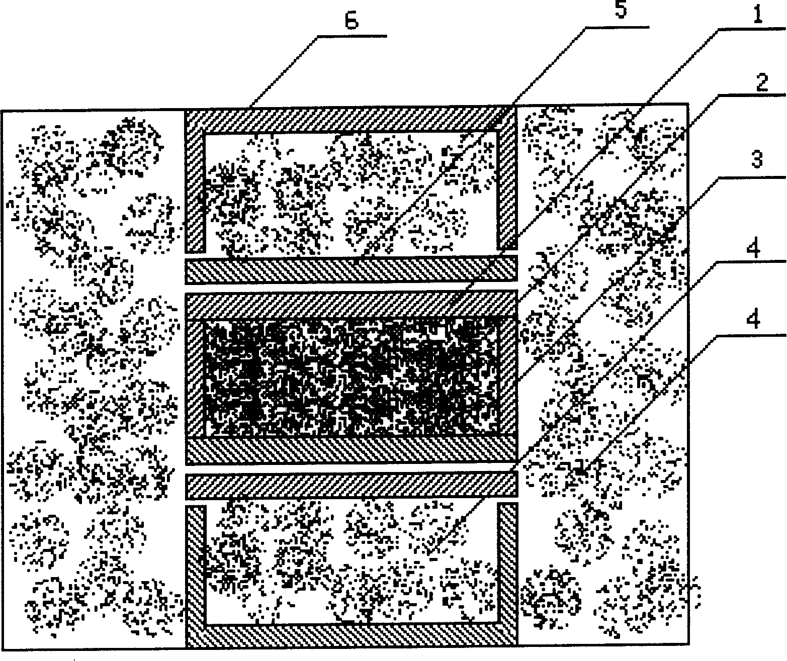 Ultra-pressure sintered dense solid knife from polycrystalline integrated cubic boron nitride and production method thereof