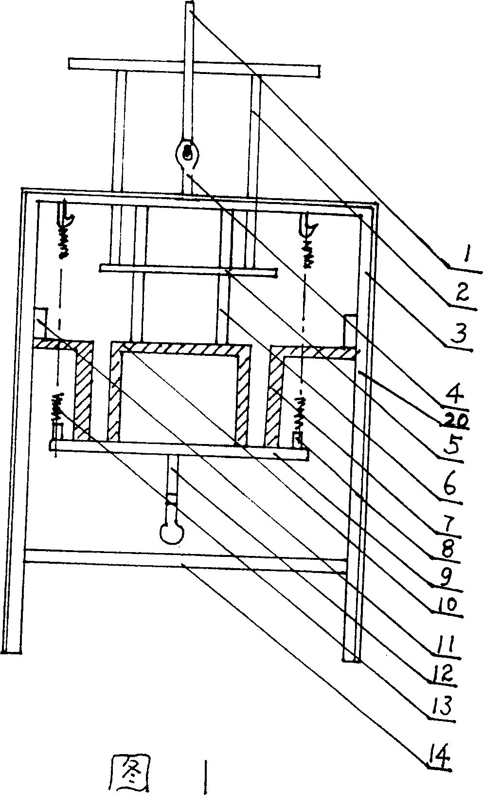 Concrete heat-insualting hollow brick making machine and concrete heat-insulaitng brick