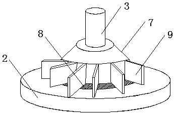 Shaft sealing mechanism for mortar mixer