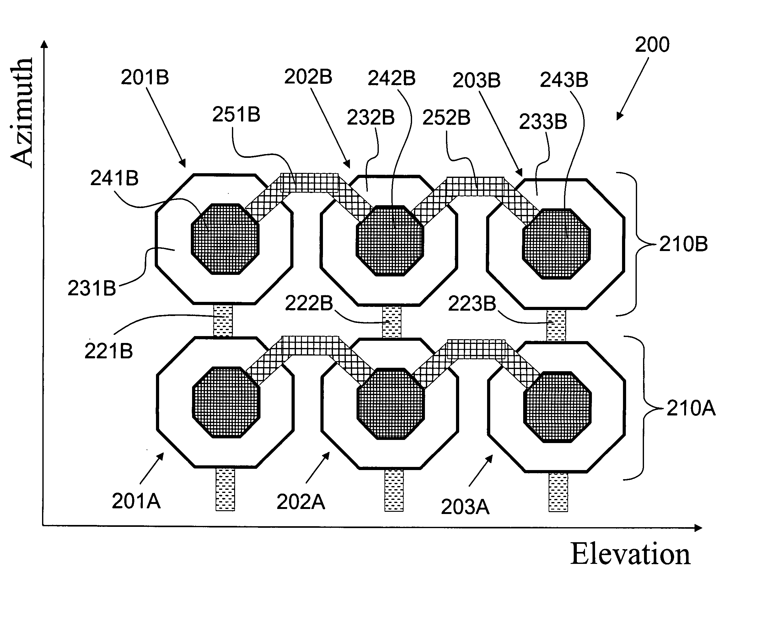 Microfabricated ultrasonic transducer array for 3-D imaging and method of operating the same