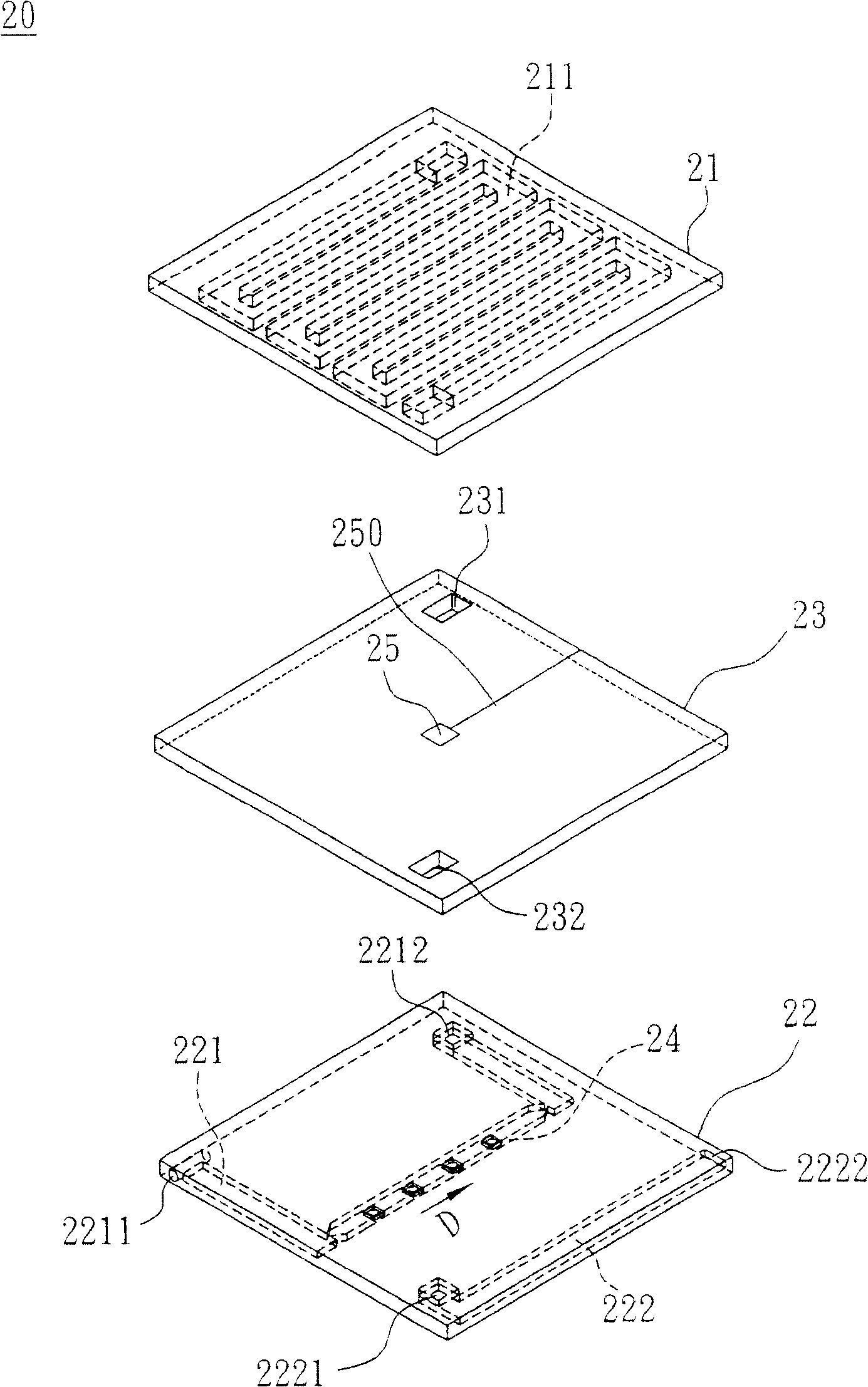 Fuel cell and fuel transport module thereof