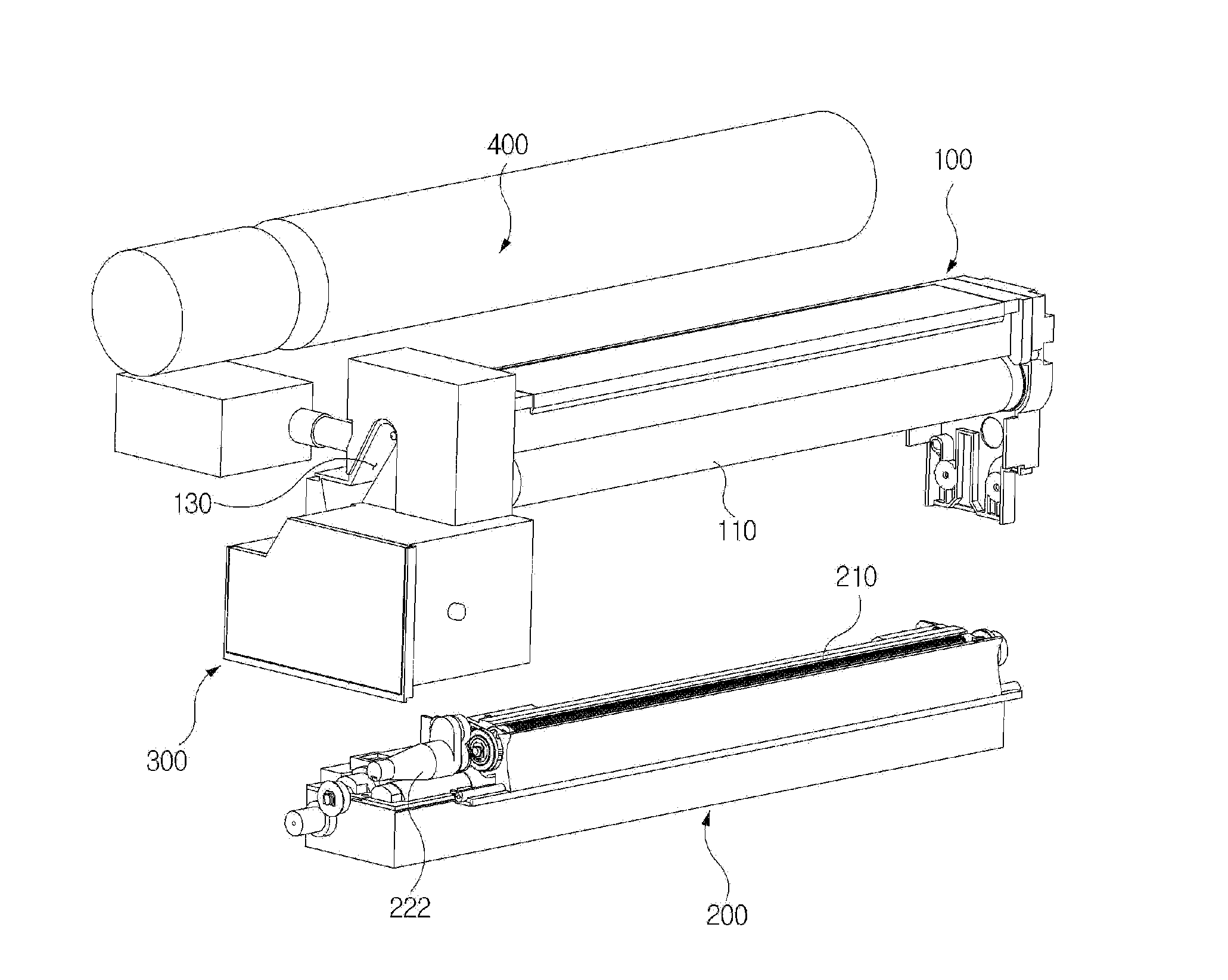Cartridge assembly and shutter assembly for image forming apparatus