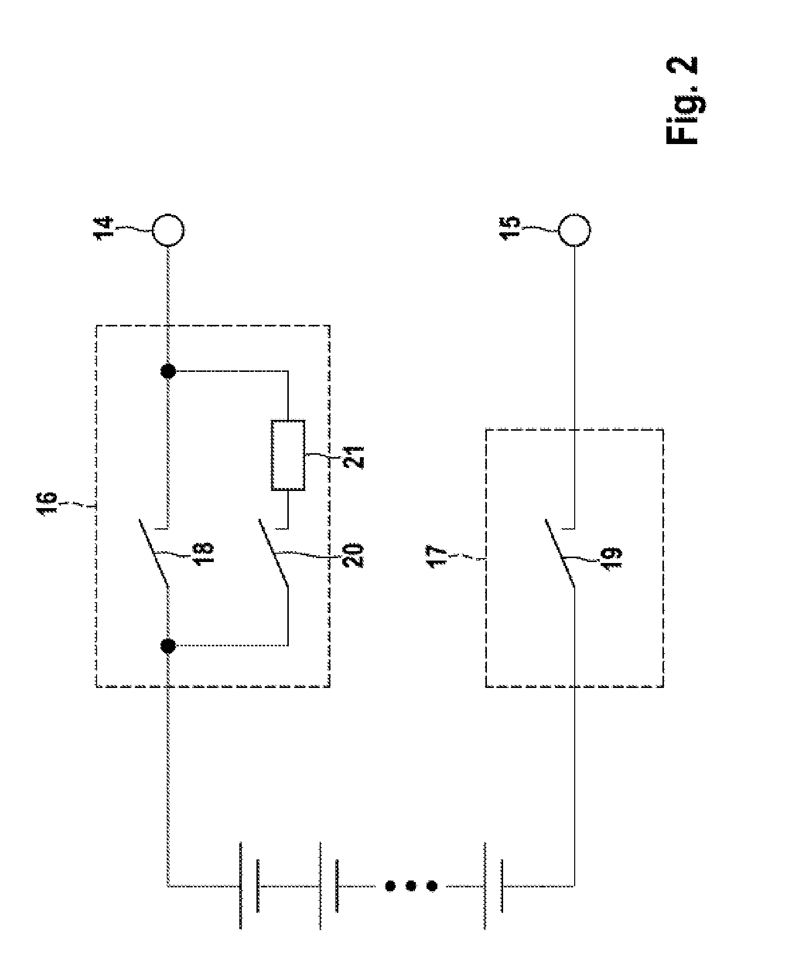 Coupling Unit and Battery Module comprising an Integrated Pulse Width Modulation Inverter and Cell Modules that can be Replaced During Operation