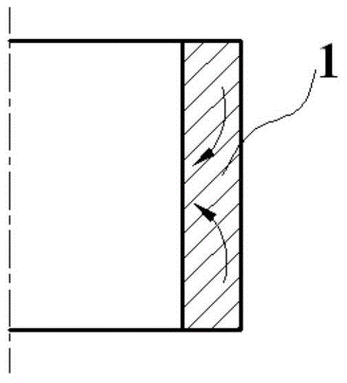 Method for forming cobalt-based superalloy rectangular ring blank into special-shaped thin-walled ring by rolling