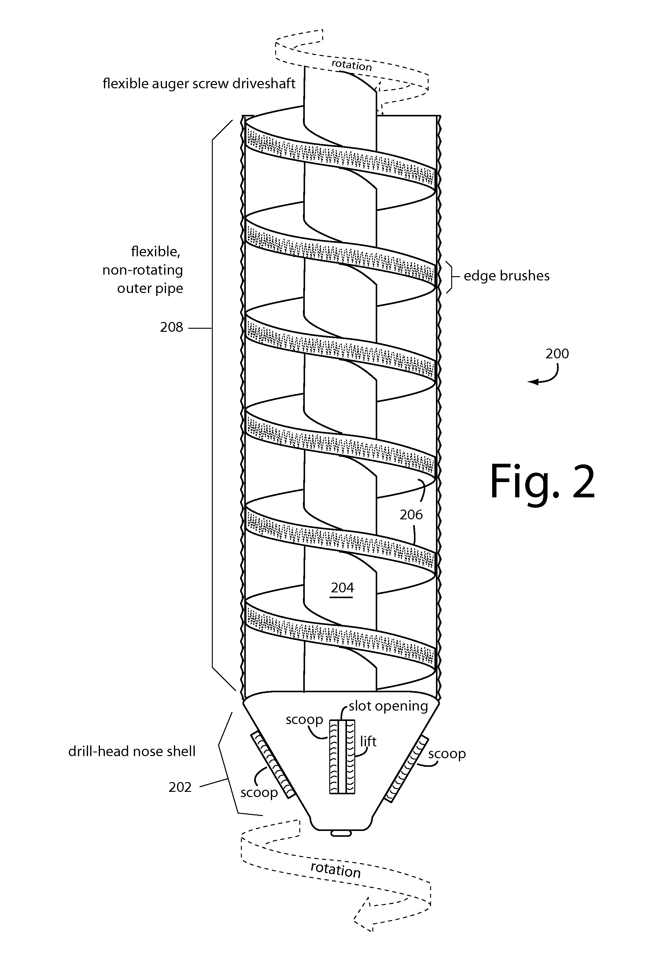 Vertical-screw-auger conveyer feeder