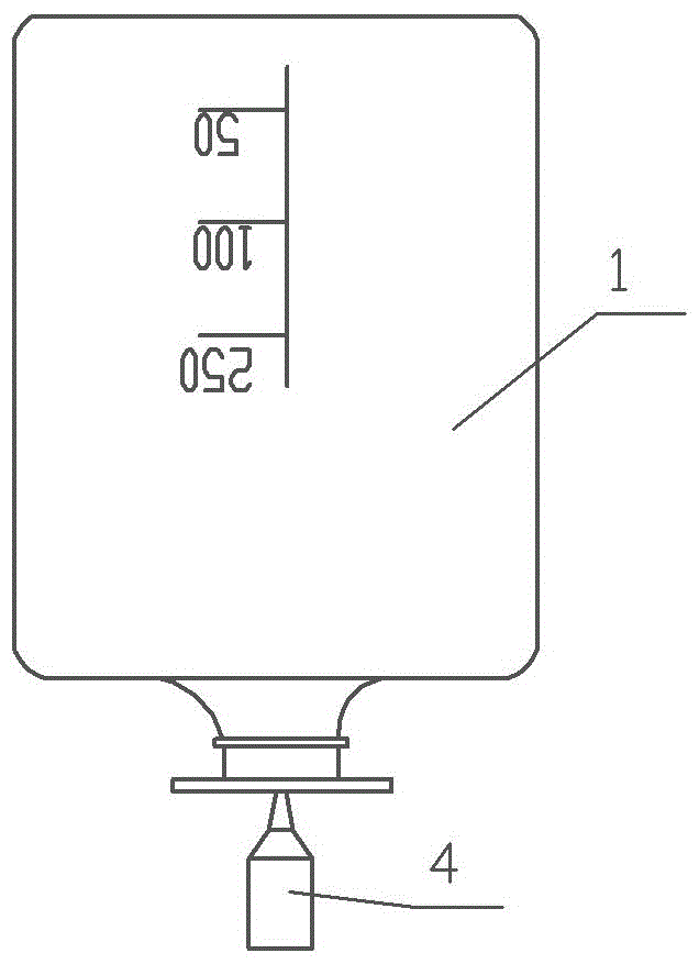 Multiple-direct-distribution double-nozzle infusion container combination cover and infusion container