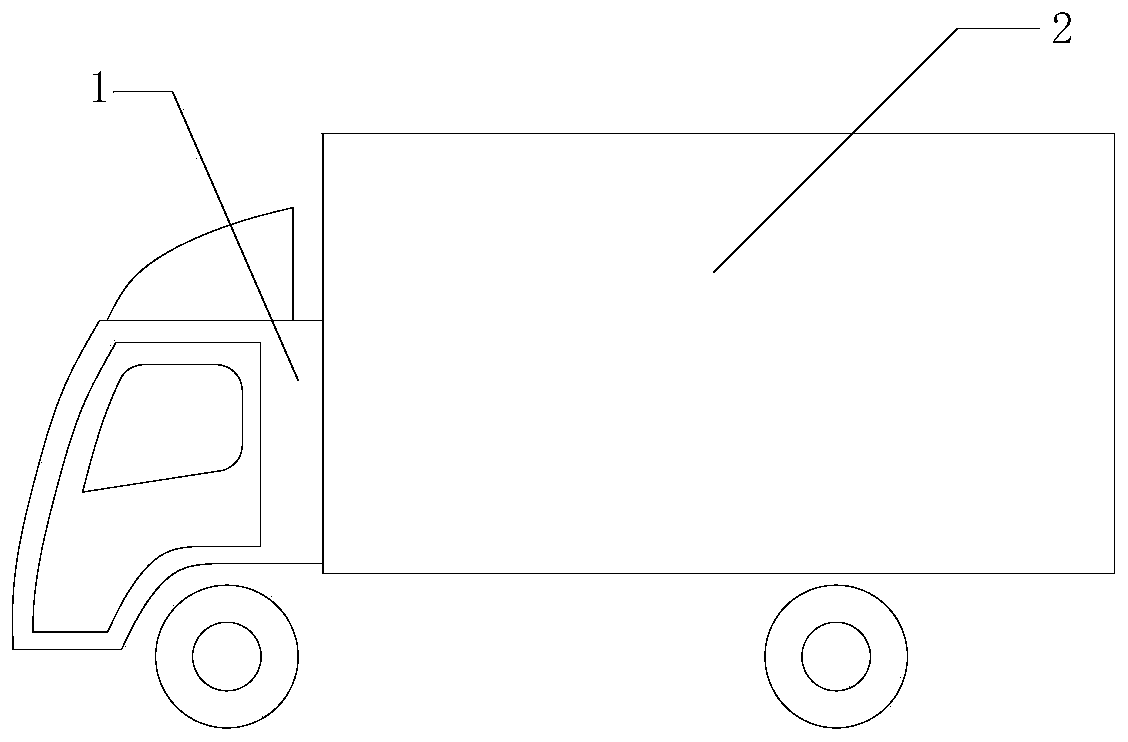 Mobile supermarket vehicle