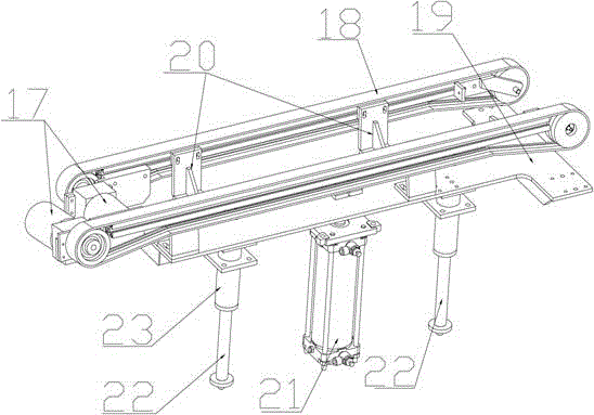 A conveying mechanism for a car door