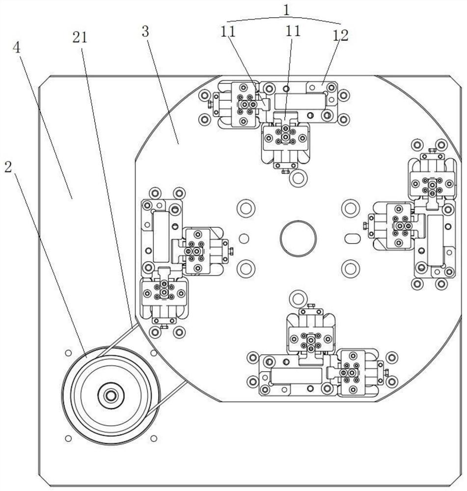 Positioning transfer device