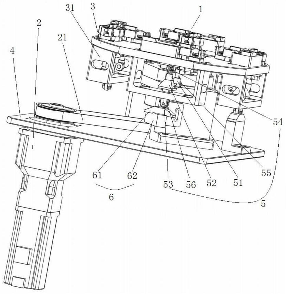 Positioning transfer device