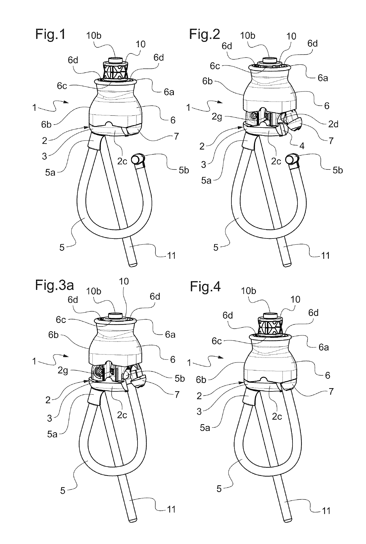 Coupling system, assembly of an equipment rigidly connected to a user and a coupling system and kiteboarding kite bar