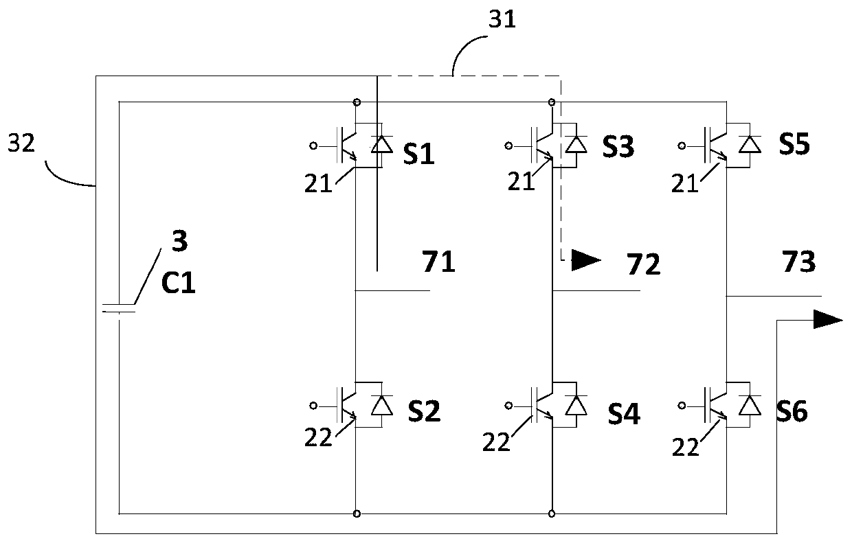 Multi-port hybrid direct current circuit breaker