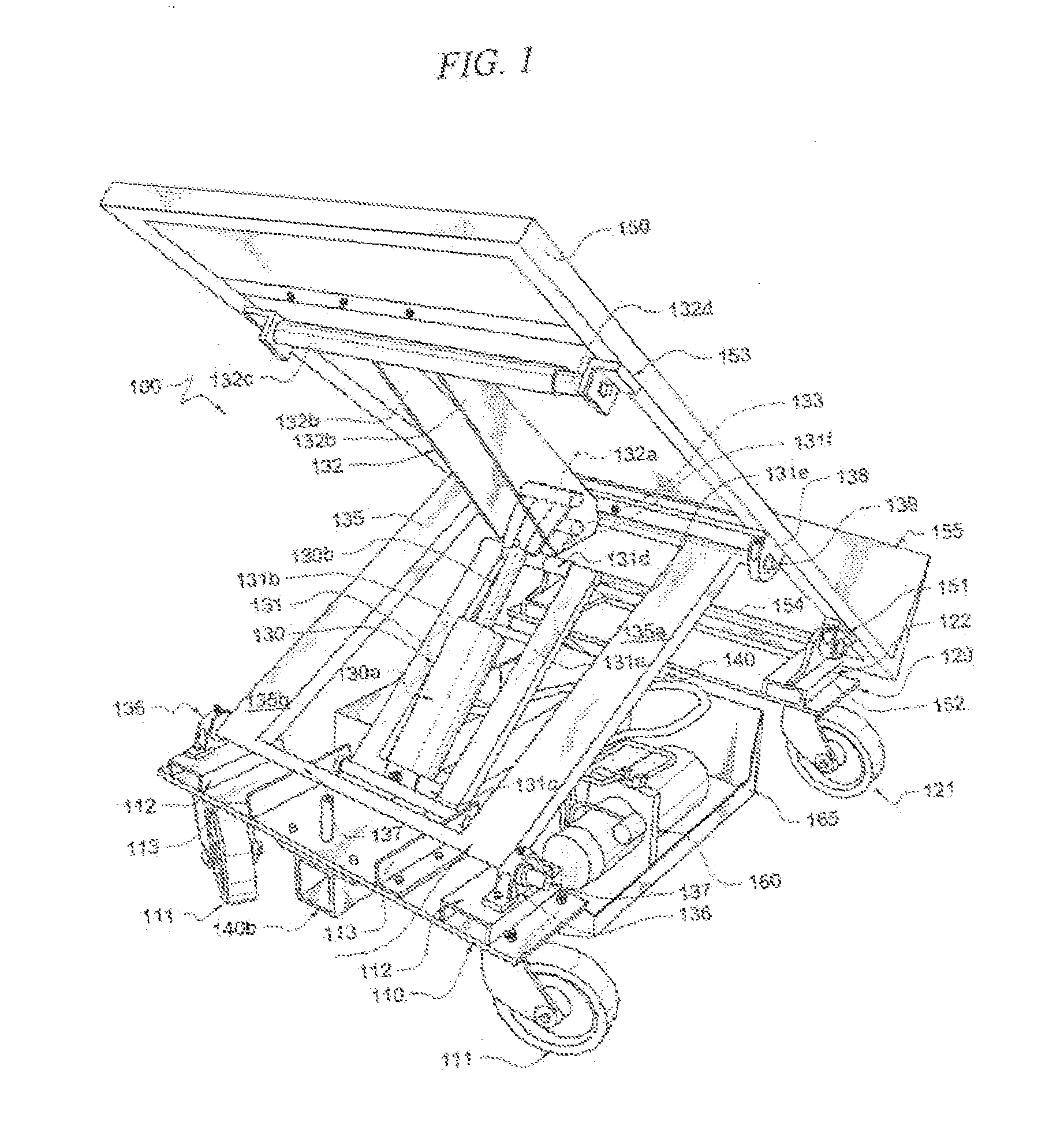 A system and method for moving material past an obstacle