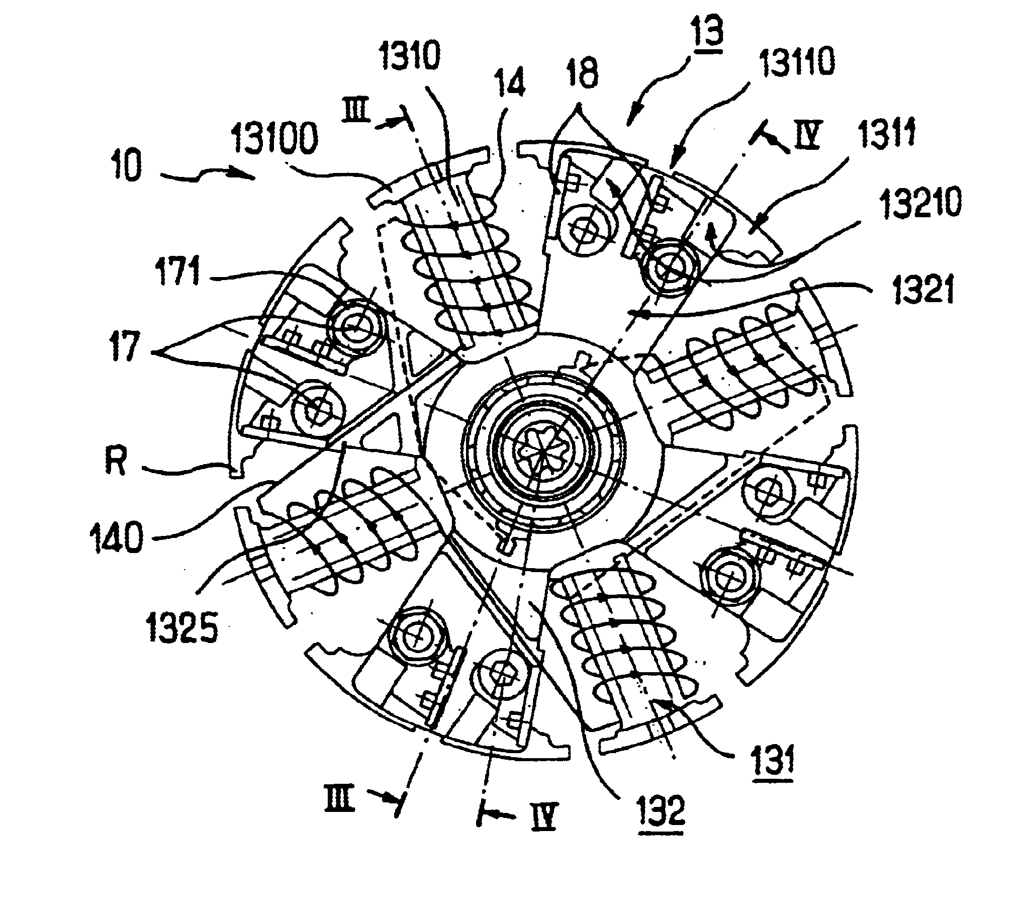 Hybrid alternator with an axial end retainer for permanent magnets