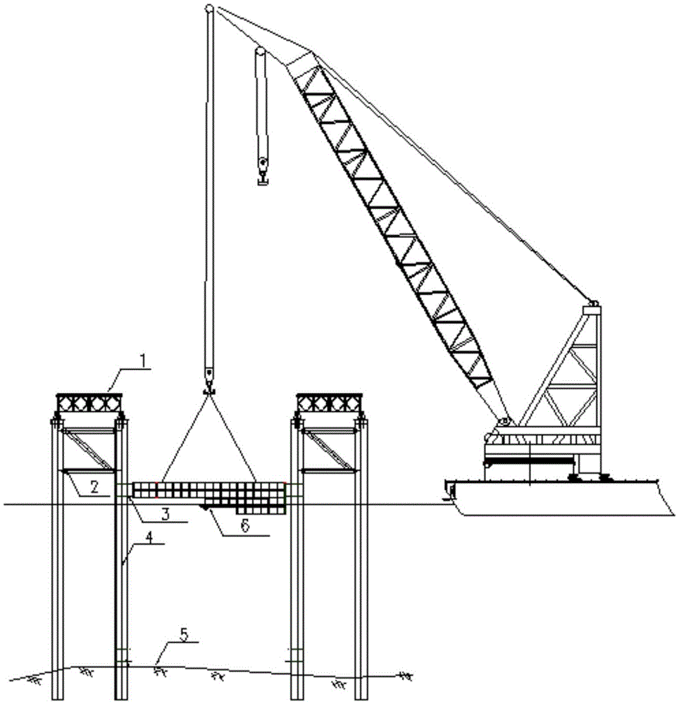 Steel pile casing cofferdam and steel pile casing settling and positioning method applying same