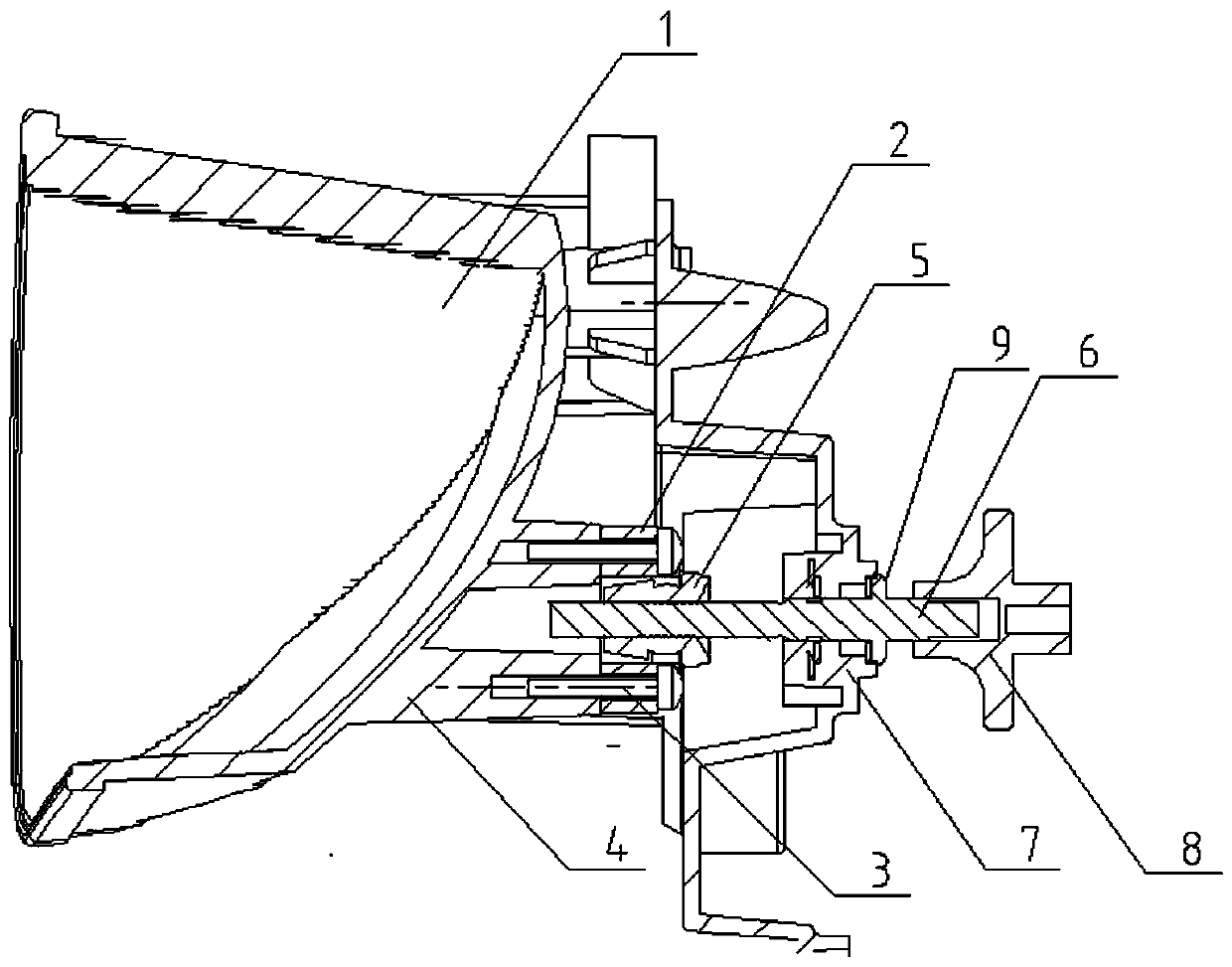 Car lamp reflecting body with adjusting base