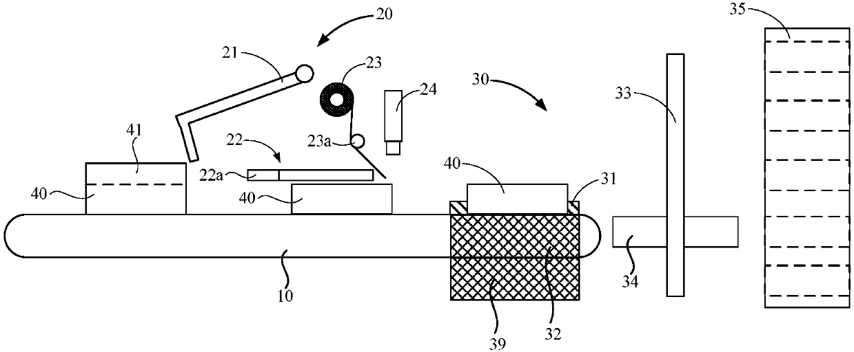 Automatic copper wire stacking machine