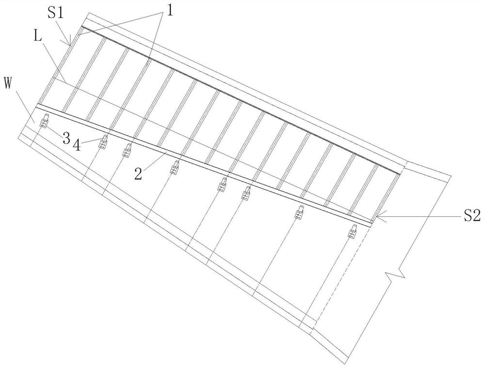 Construction method for large-dip-angle tunnel type anchorage secondary lining support