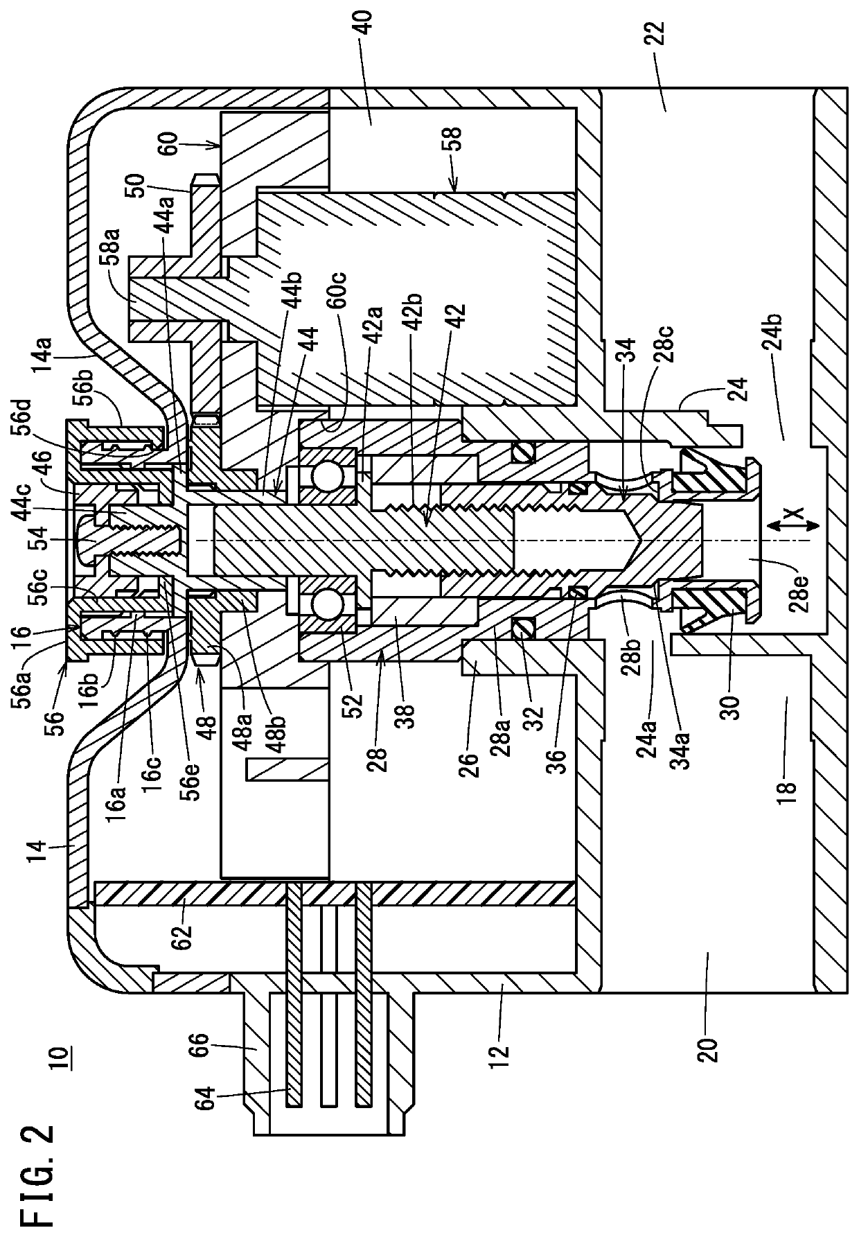 Flow rate adjusting valve