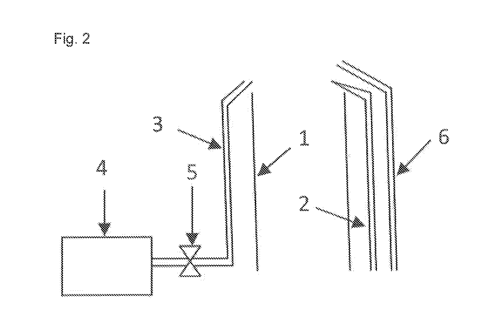 Method for combusting exhaust gas with oxygen feed line