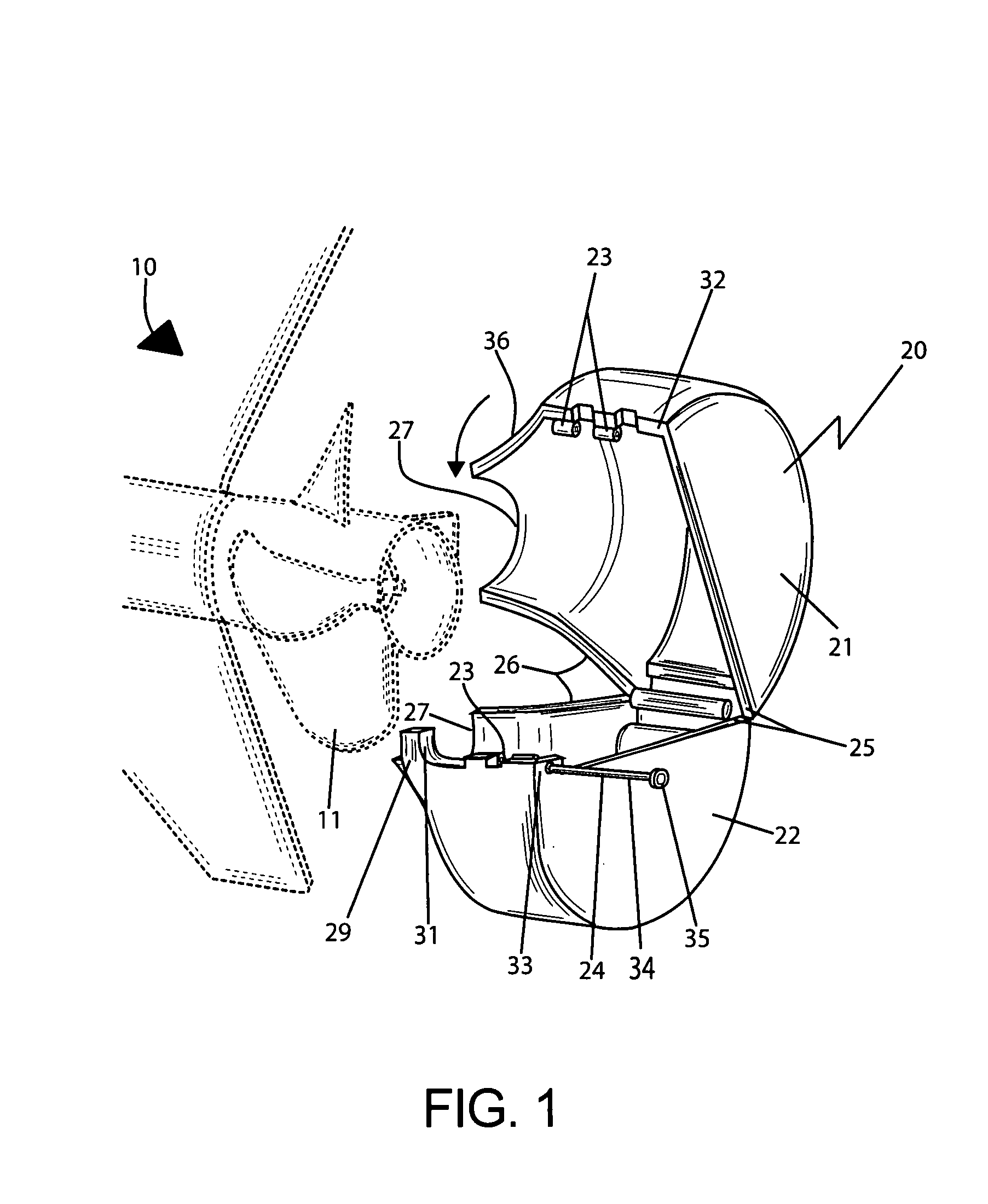 Protective casing for water craft propellers