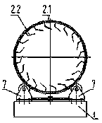 Efficient asphalt mixing furnace