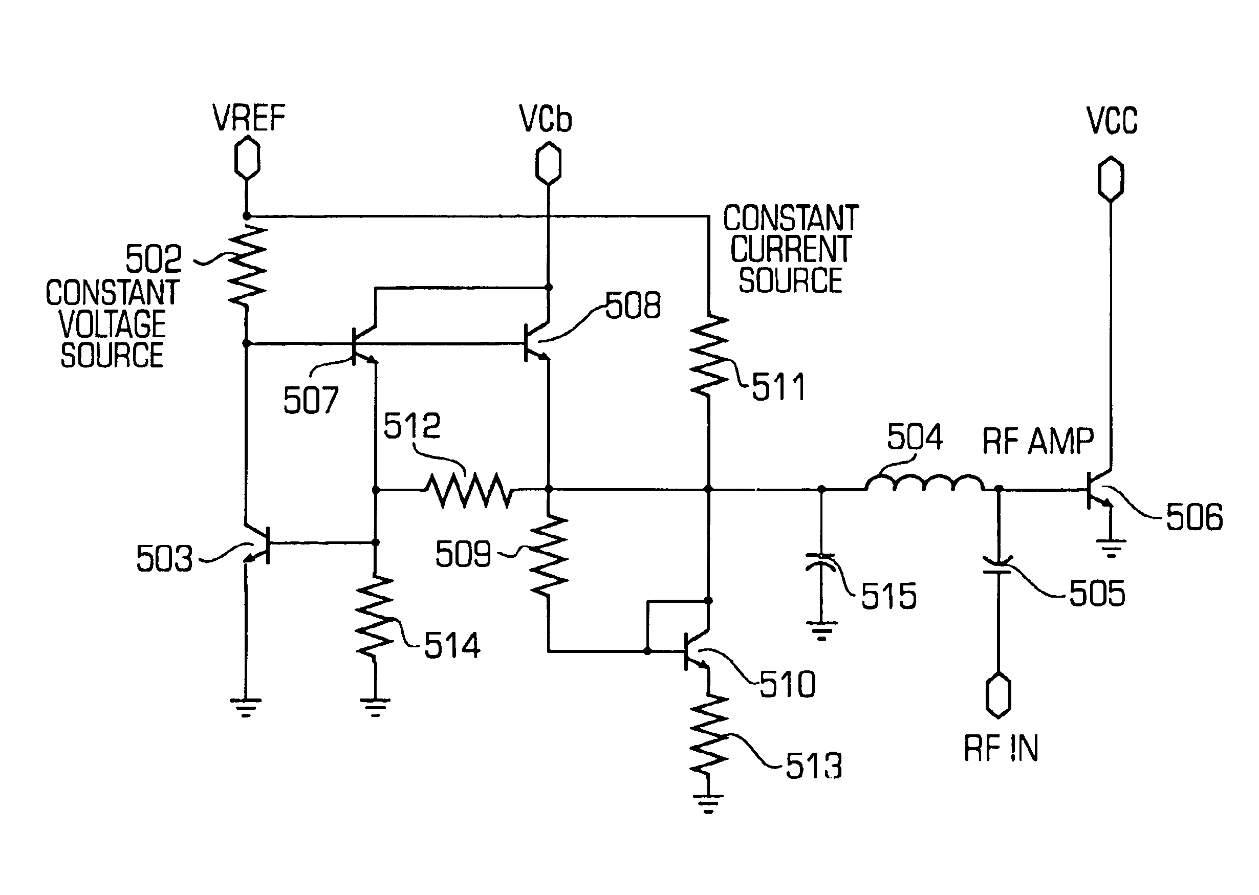 Dual (constant voltage/constant current) bias supply for linear power amplifiers