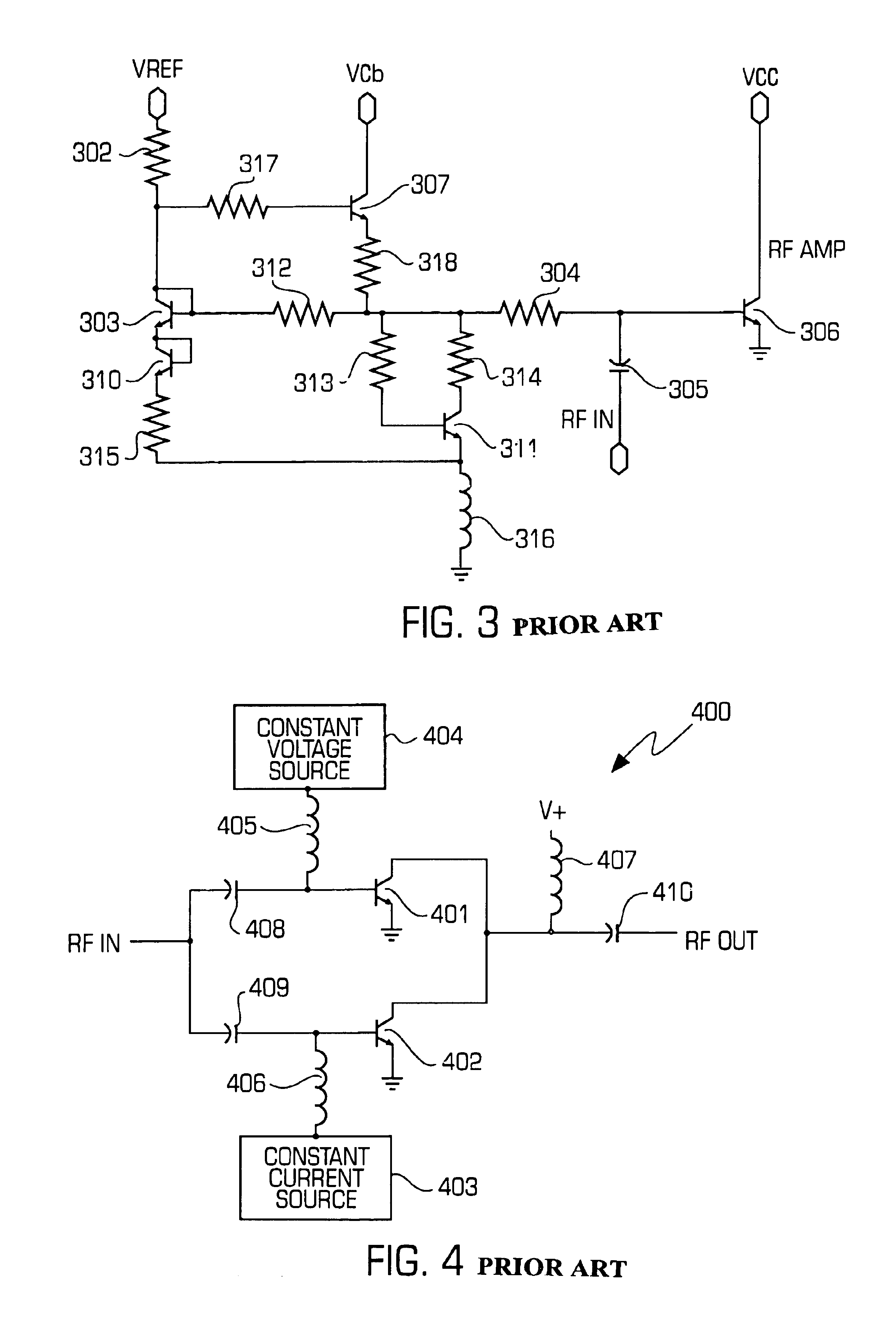 Dual (constant voltage/constant current) bias supply for linear power amplifiers