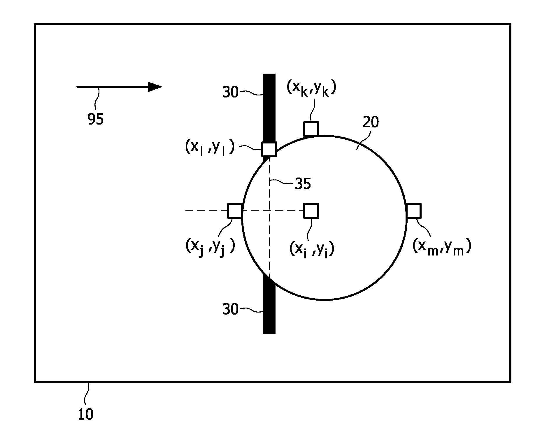 Method and image-processing device for hole filling