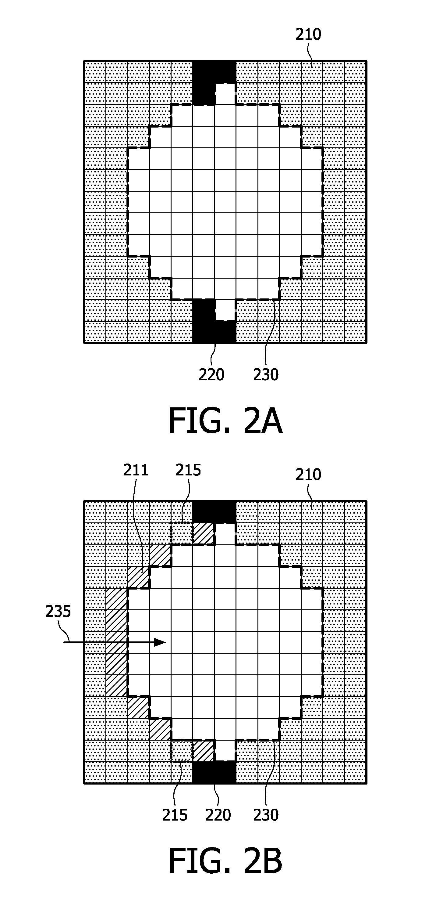 Method and image-processing device for hole filling