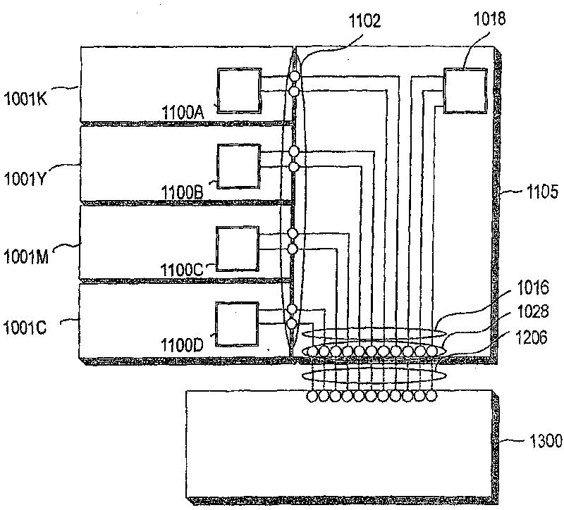 Cartridge, chip arranged on cartridge, printer matched with cartridge and method for confirming installation of cartridge