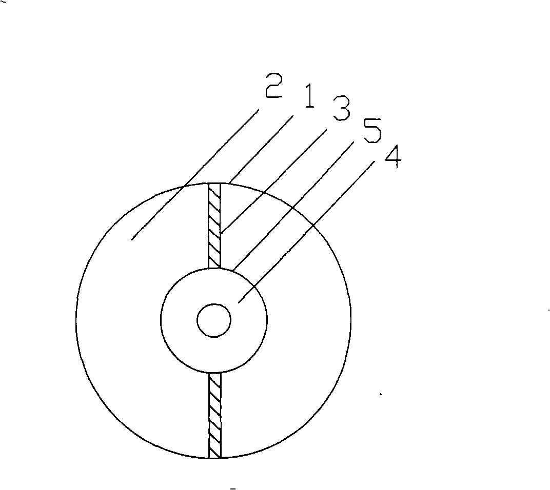 Superconducting cable for insulation and thermal insulation