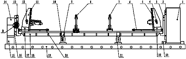 Universal fixture for processing plate spring inclined hole of heavy-duty automobile front axle