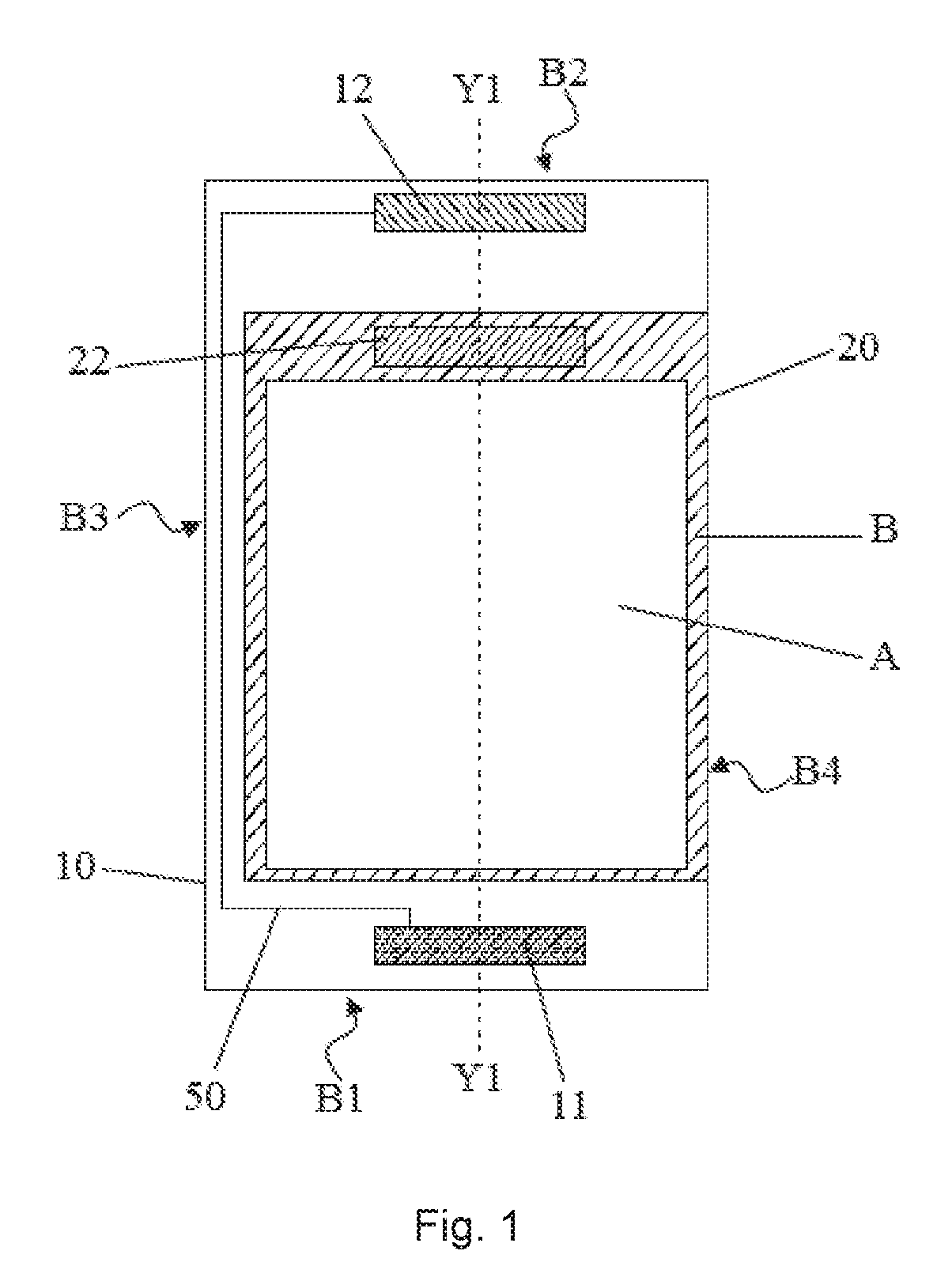 Touch OLED display panel and display device