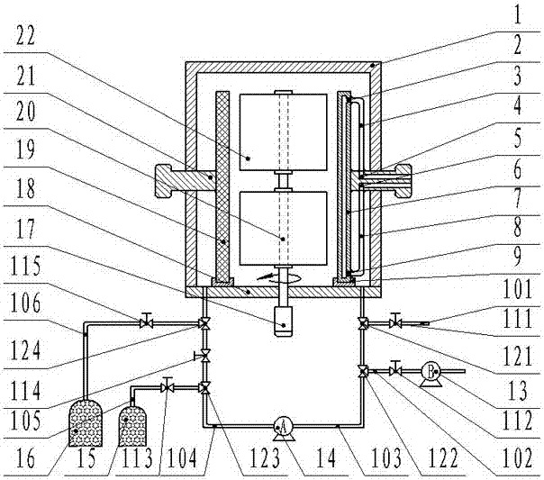 Nitridation controllable zero-pollution ion nitriding device