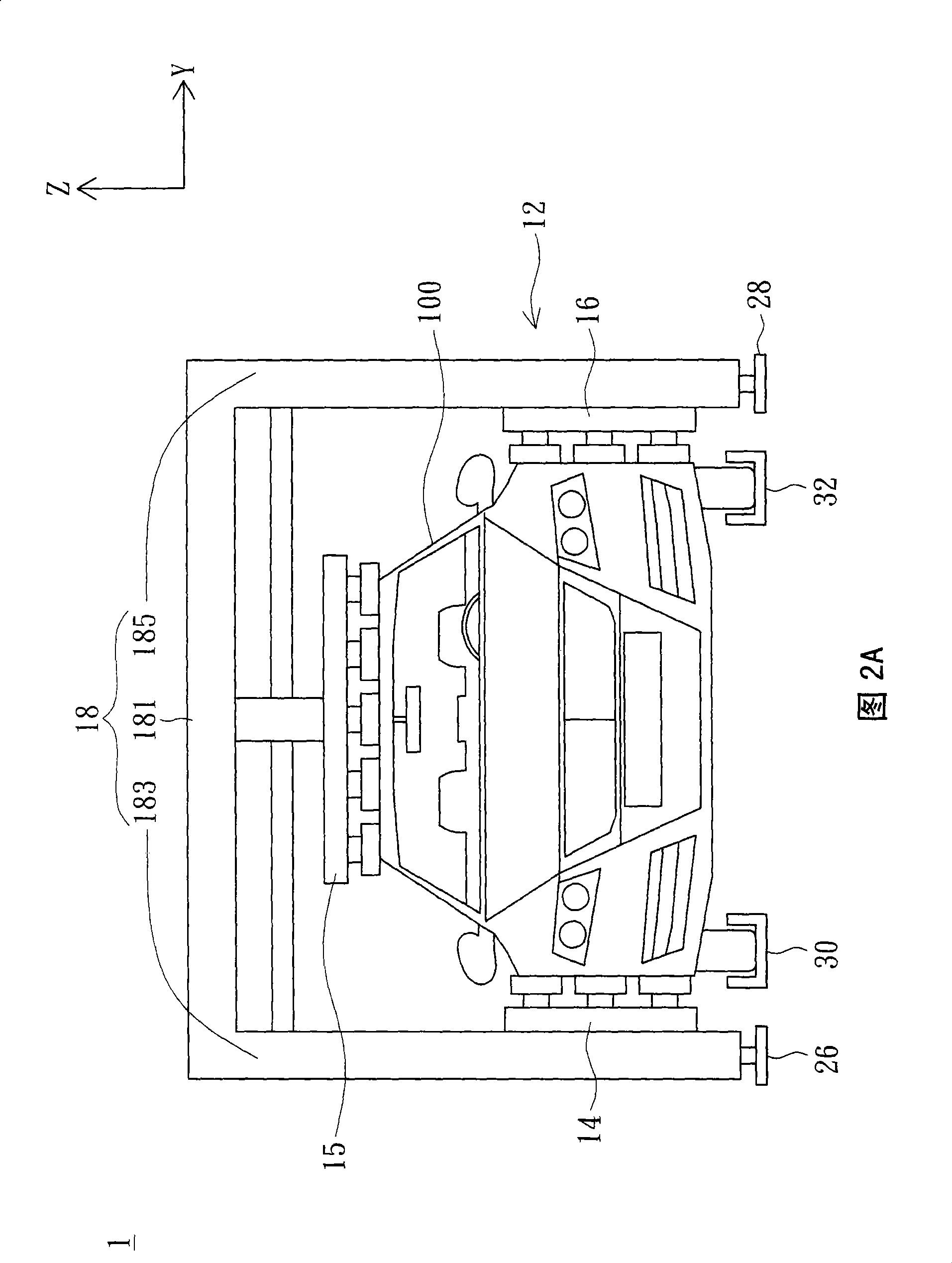 Automatic waxing device and method