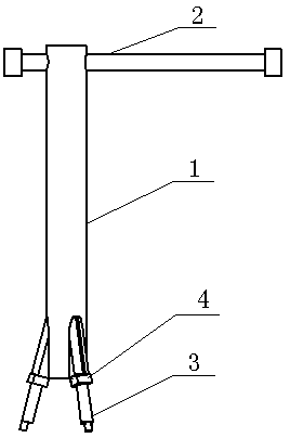 Adjustable three-jaw wrench