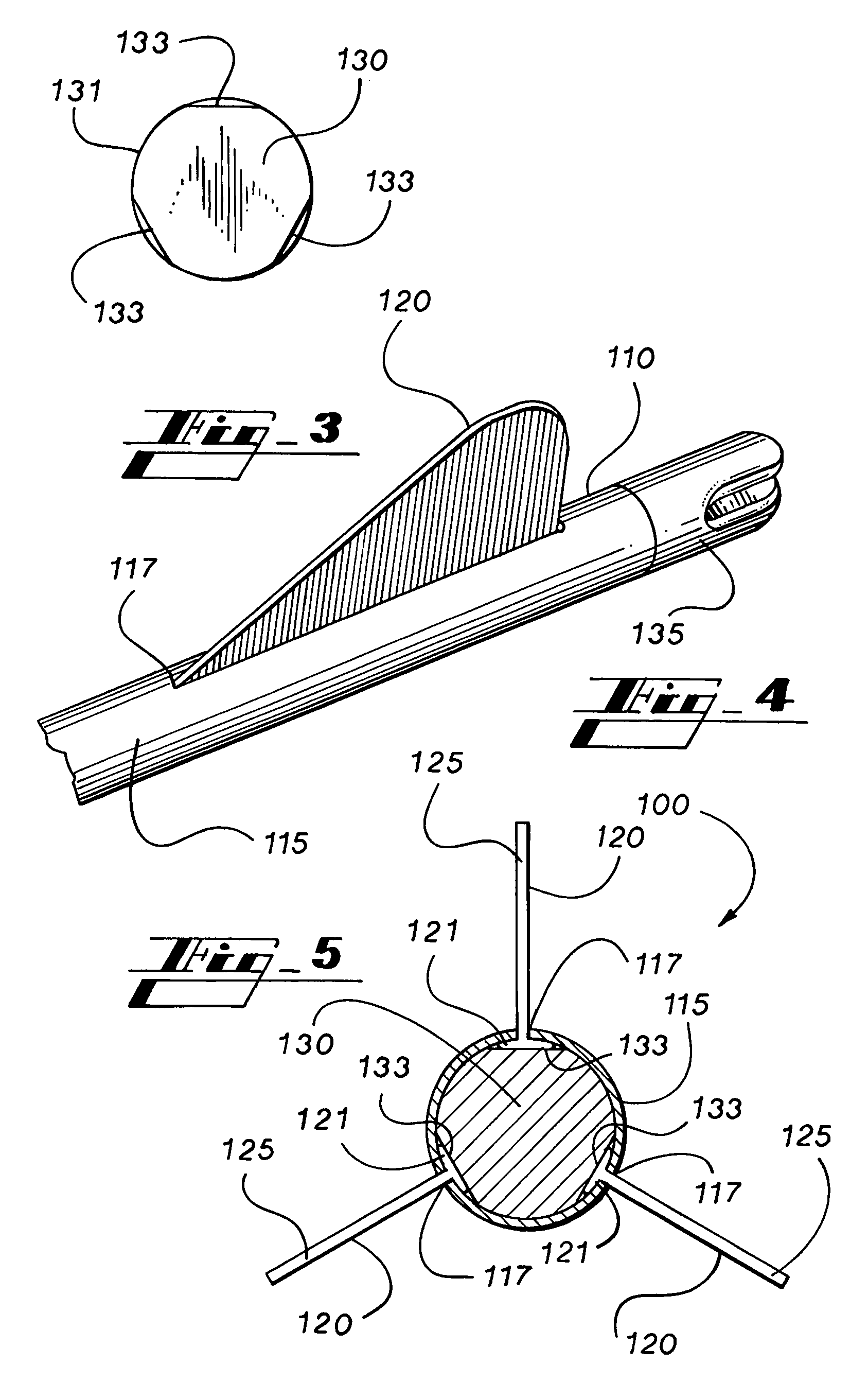 Fletching system and method therefor