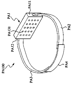 Detachable photomassage harness