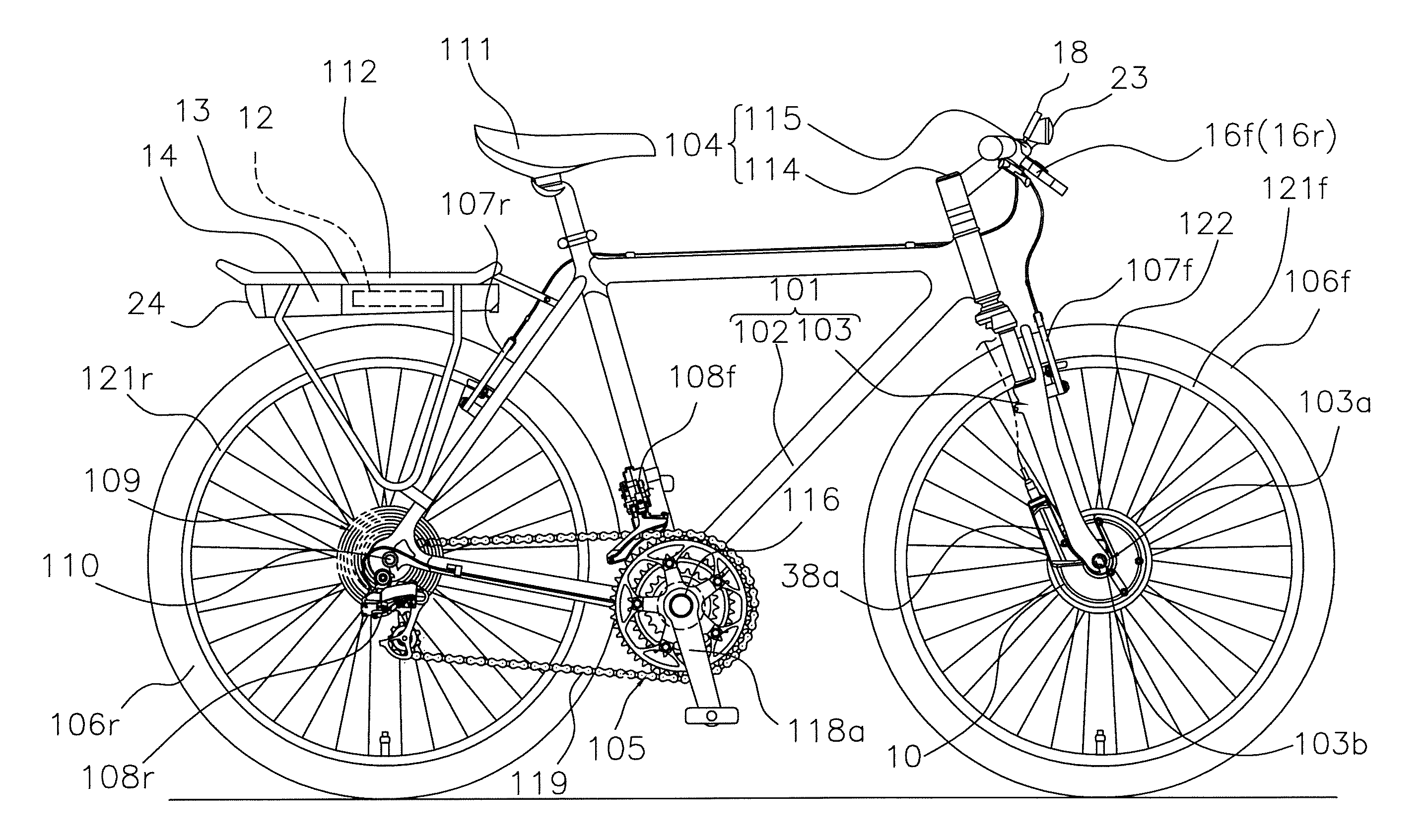 Bicycle motor control system