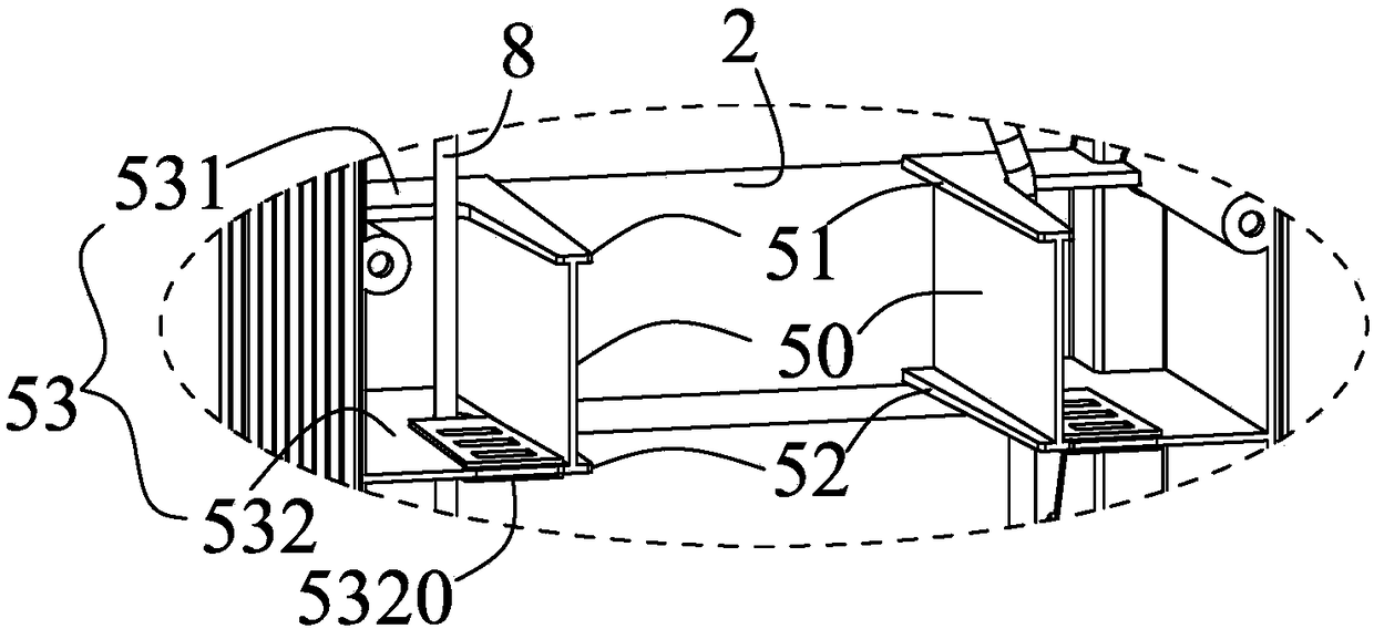 Air conditioner outer cycle shell assembly