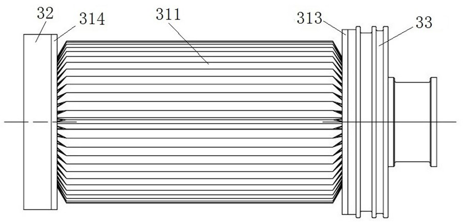 A filter and filter element assembly thereof