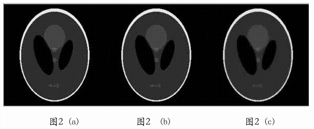 Image processing method based on sparse sampling magnetic resonance imaging